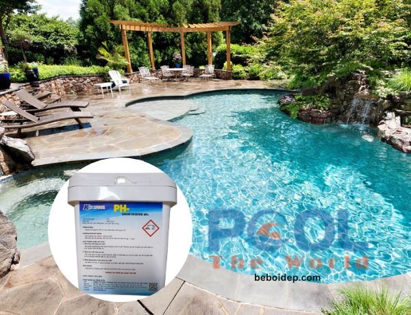 Dung dịch làm giảm pH trong nước hồ bơi 